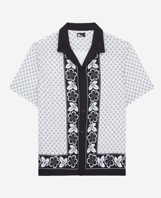 The Kooples H ECRU printed shirt