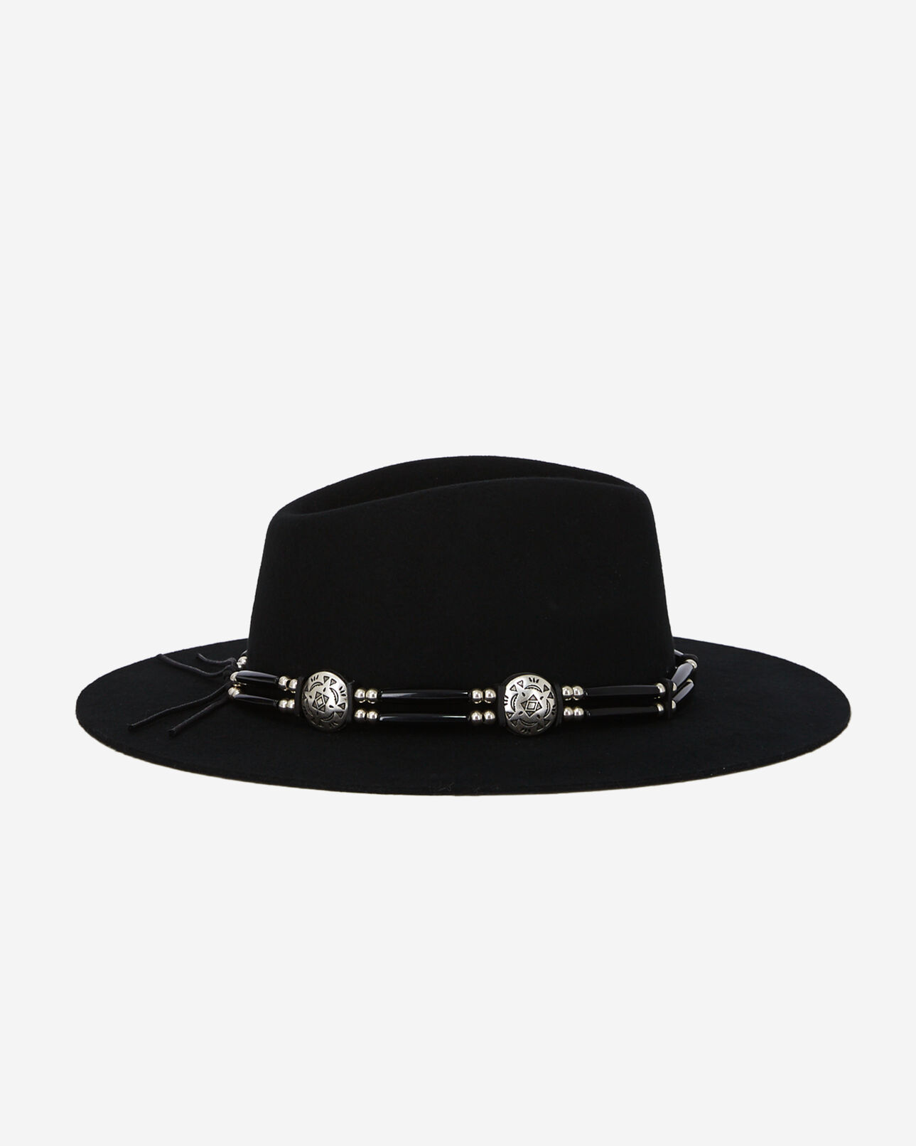 The Kooples UNISEX BLACK schwarzer hut aus wolle
