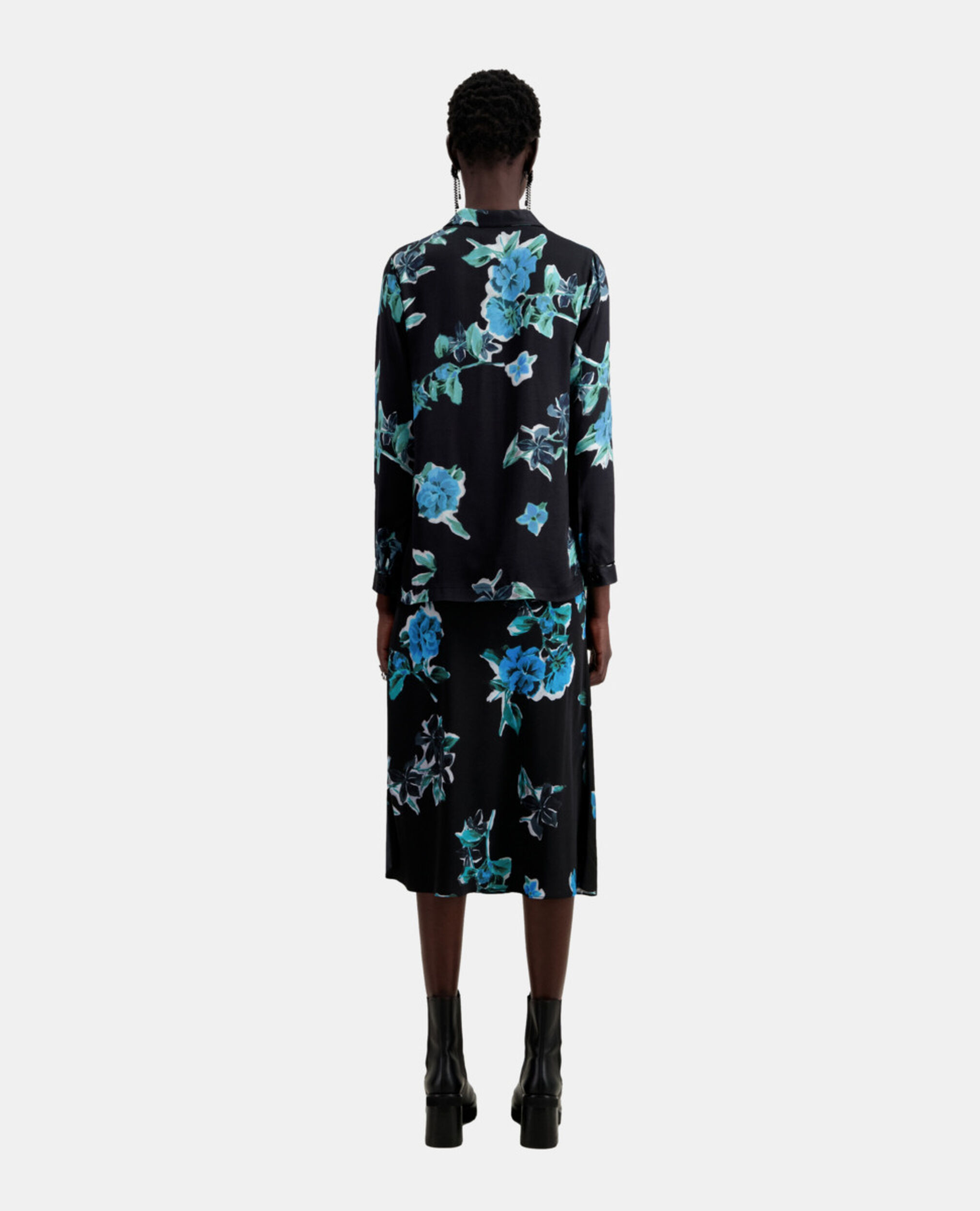Bedrucktes Hemd, BLACK BLUE, hi-res image number null