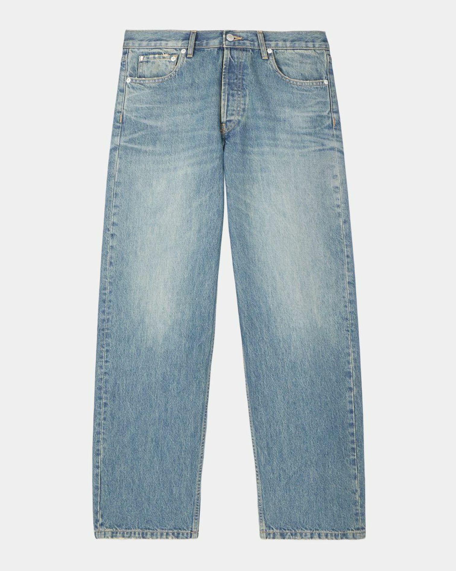Light blue straight jeans, USED RAPIECE, hi-res image number null