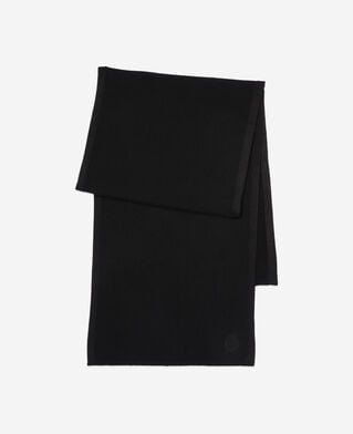 The Kooples M BLACK black cashmere scarf