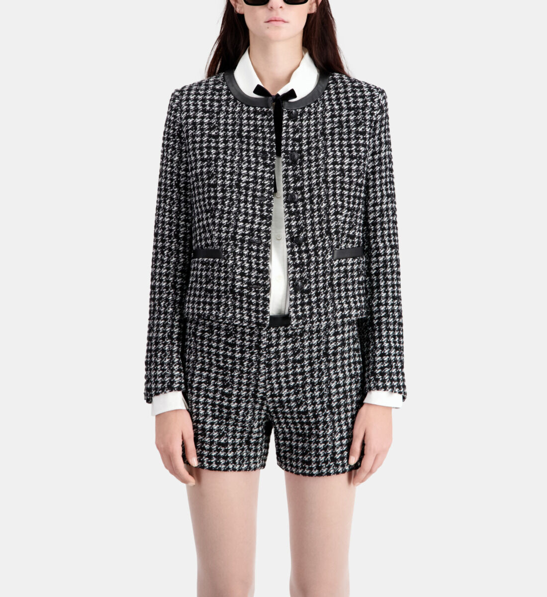 The kooples tweed jacket best sale