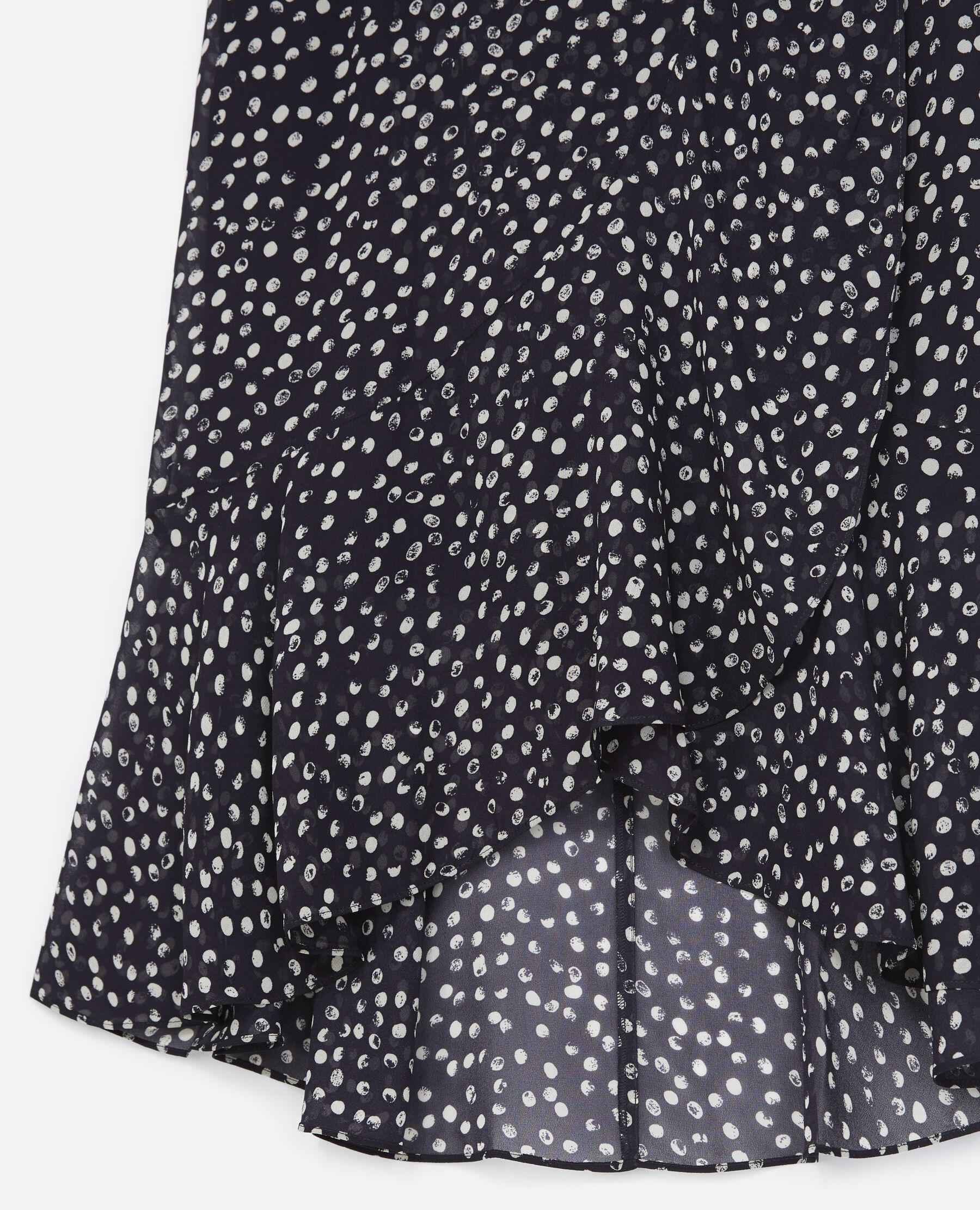 Navy blue dot skirt 2025