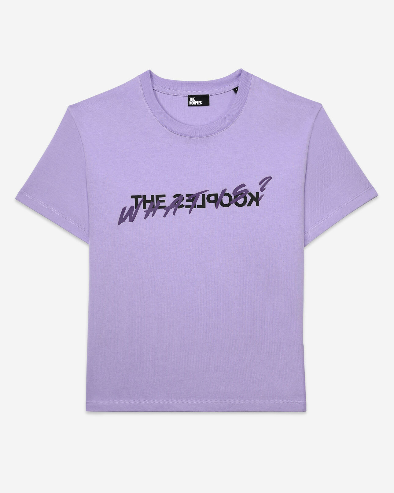 The Kooples WOMEN LIGHT PURPLE what is mauve t-shirt