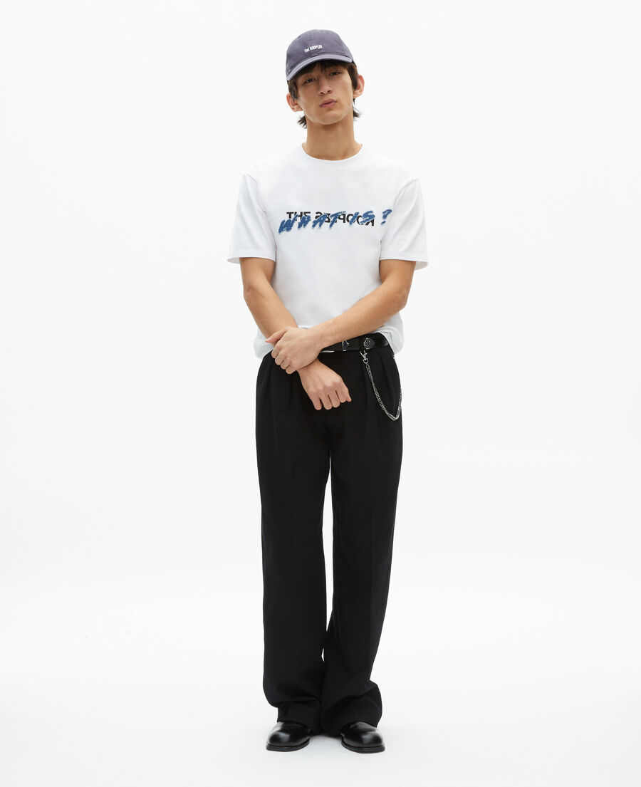 The Kooples MEN WHITE what is white t-shirt