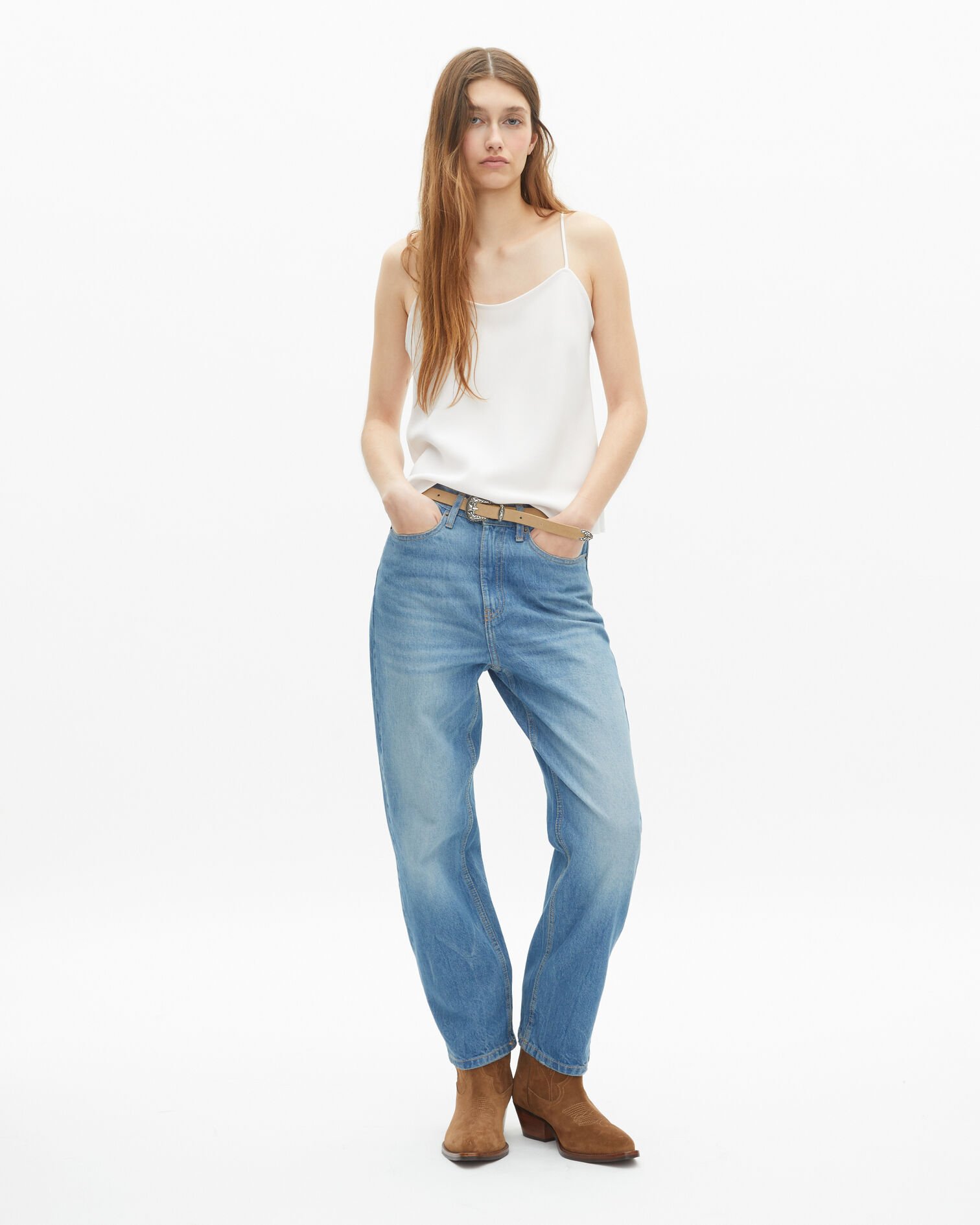 Ecru camisole, ECRU, hi-res image number null