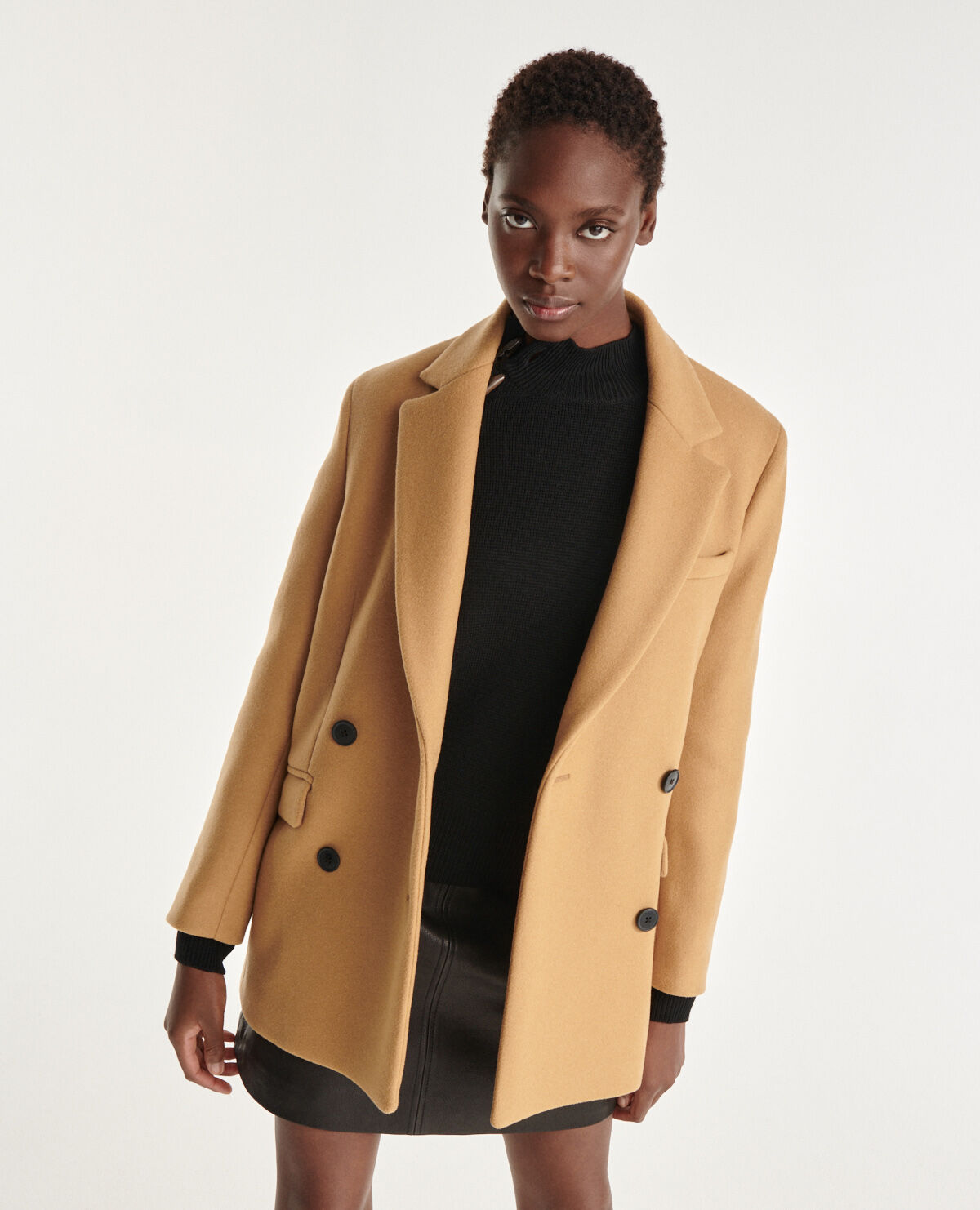 The kooples double outlet breasted coat