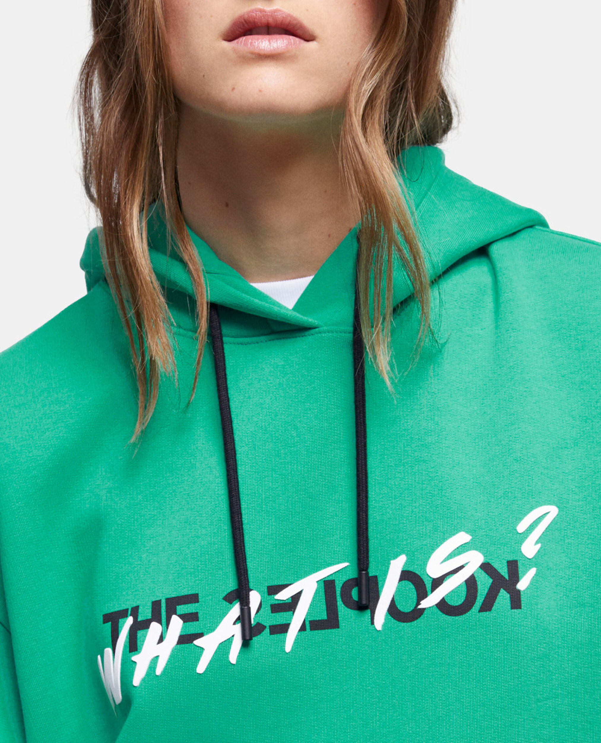 Green What is sweatshirt, GREEN, hi-res image number null