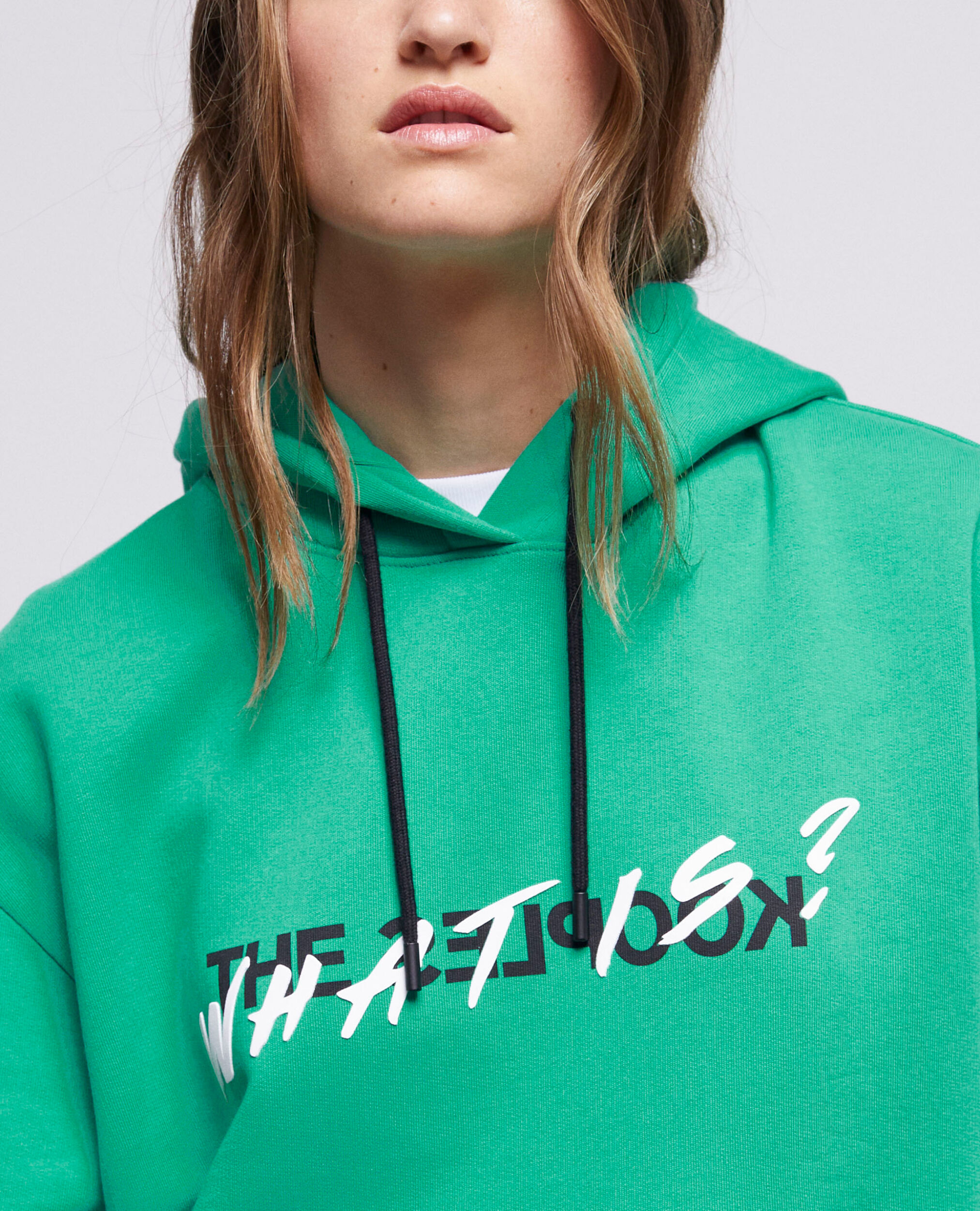 Green What is sweatshirt, GREEN, hi-res image number null