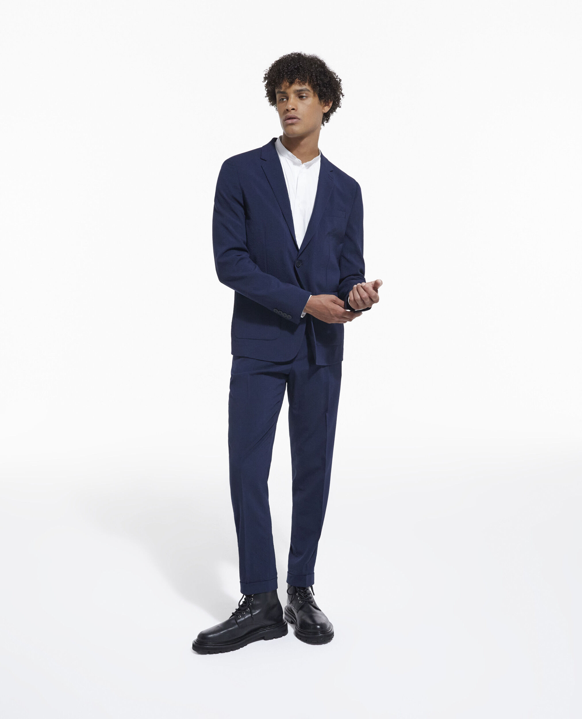 Formal navy blue lightweight jacket The Kooples