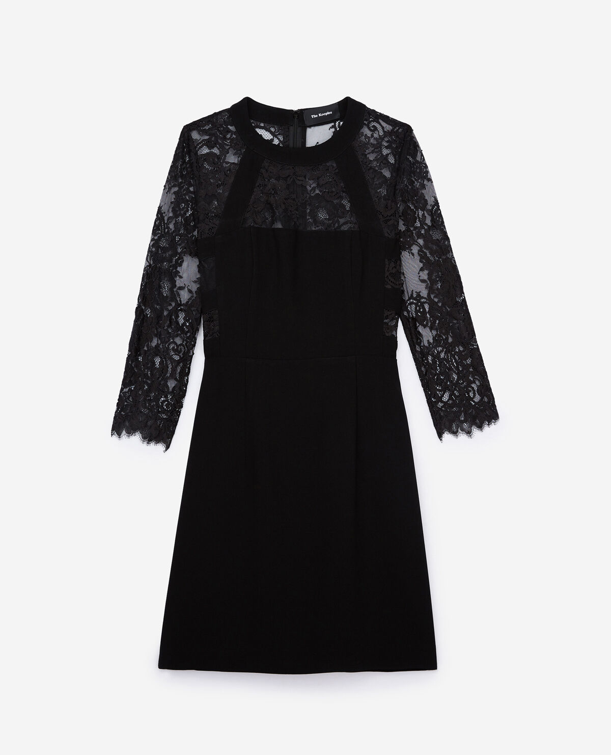 The kooples black lace dress best sale
