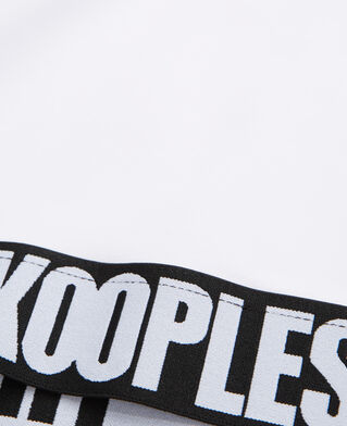 The Kooples FEMME WHITE t-shirt femme court à logo blanc