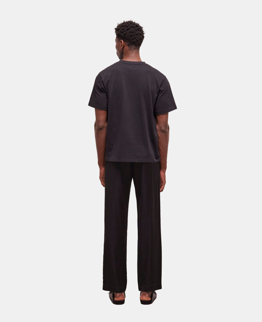 t-shirt homme logo the kooples noir
