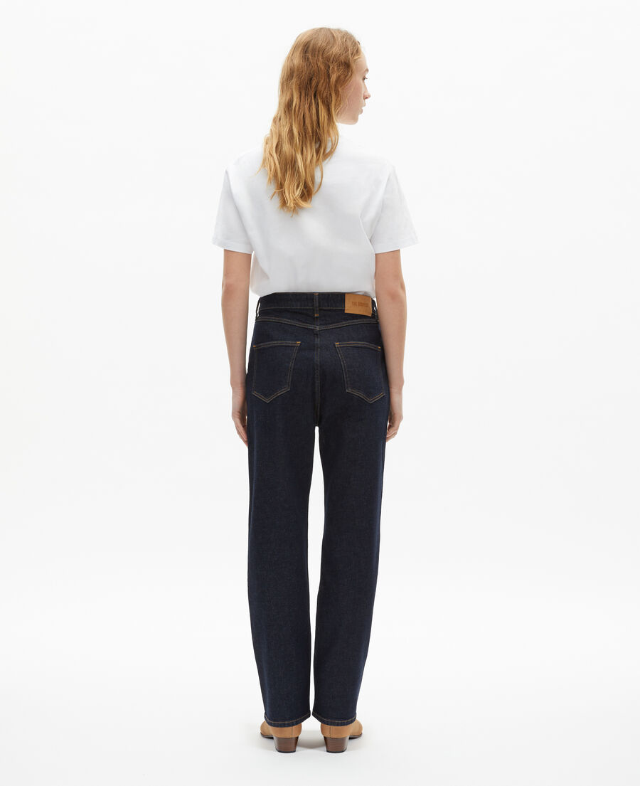 The Kooples WOMEN BLUE ELECTRIC dark blue boyfriend jeans