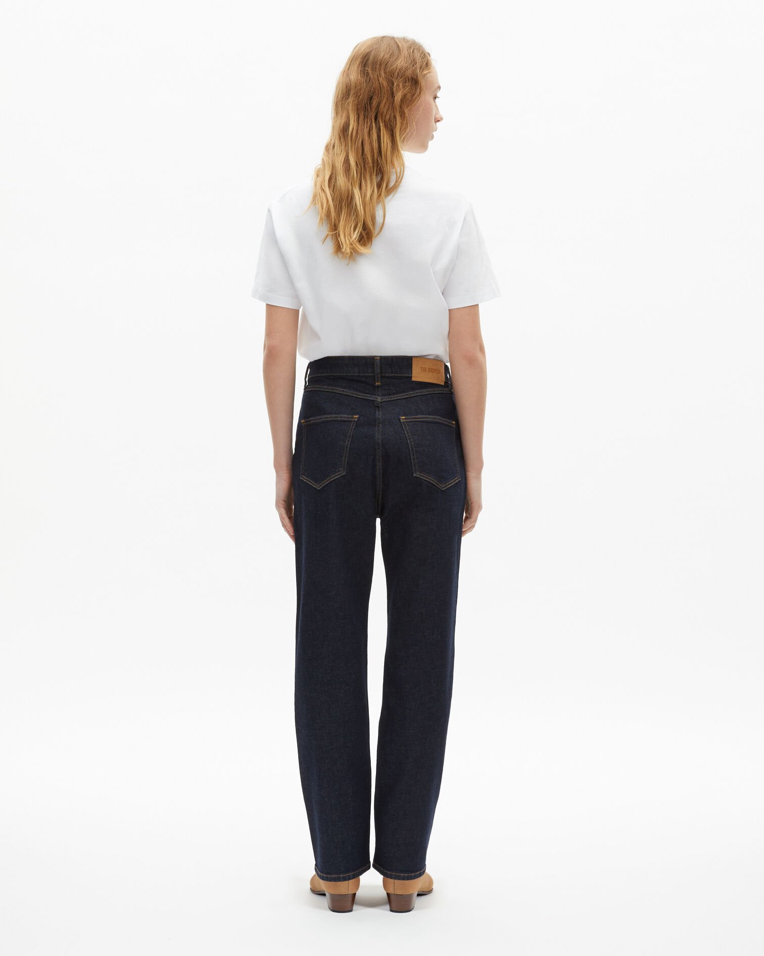 Dark blue boyfriend jeans, BLUE ELECTRIC, hi-res image number null