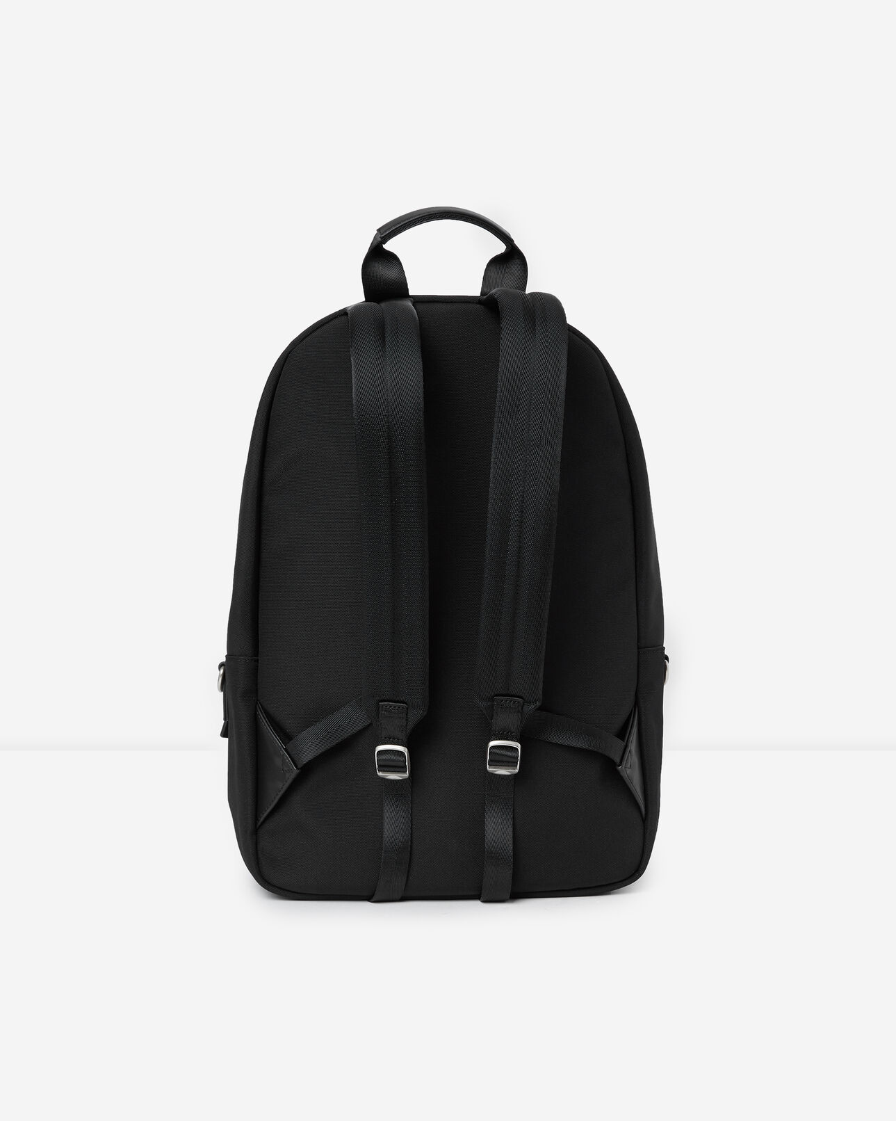 The Kooples HOMME BLACK sac à dos noir détail poche similicuir