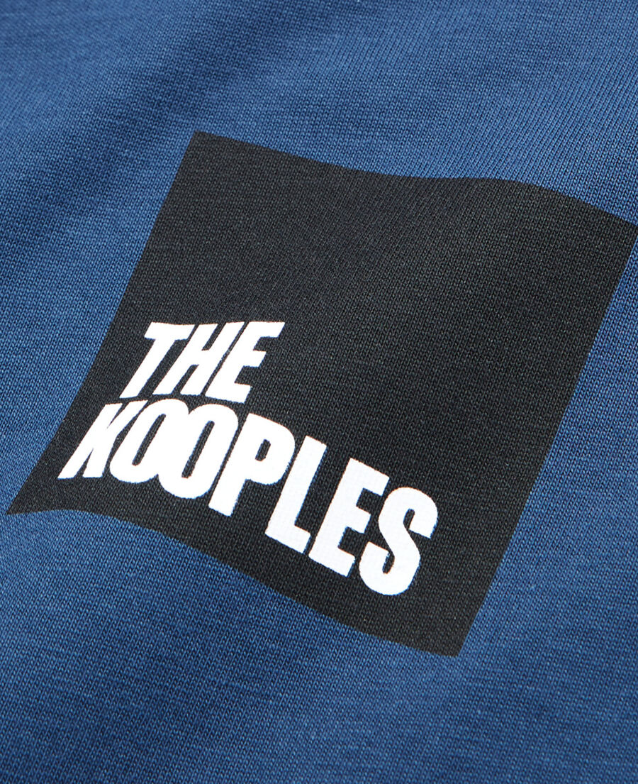t-shirt bleu marine