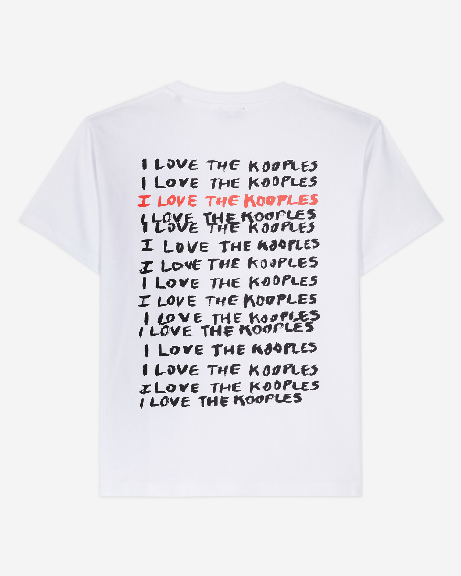 T-shirt Femme I Love Kooples blanc, WHITE, hi-res image number null