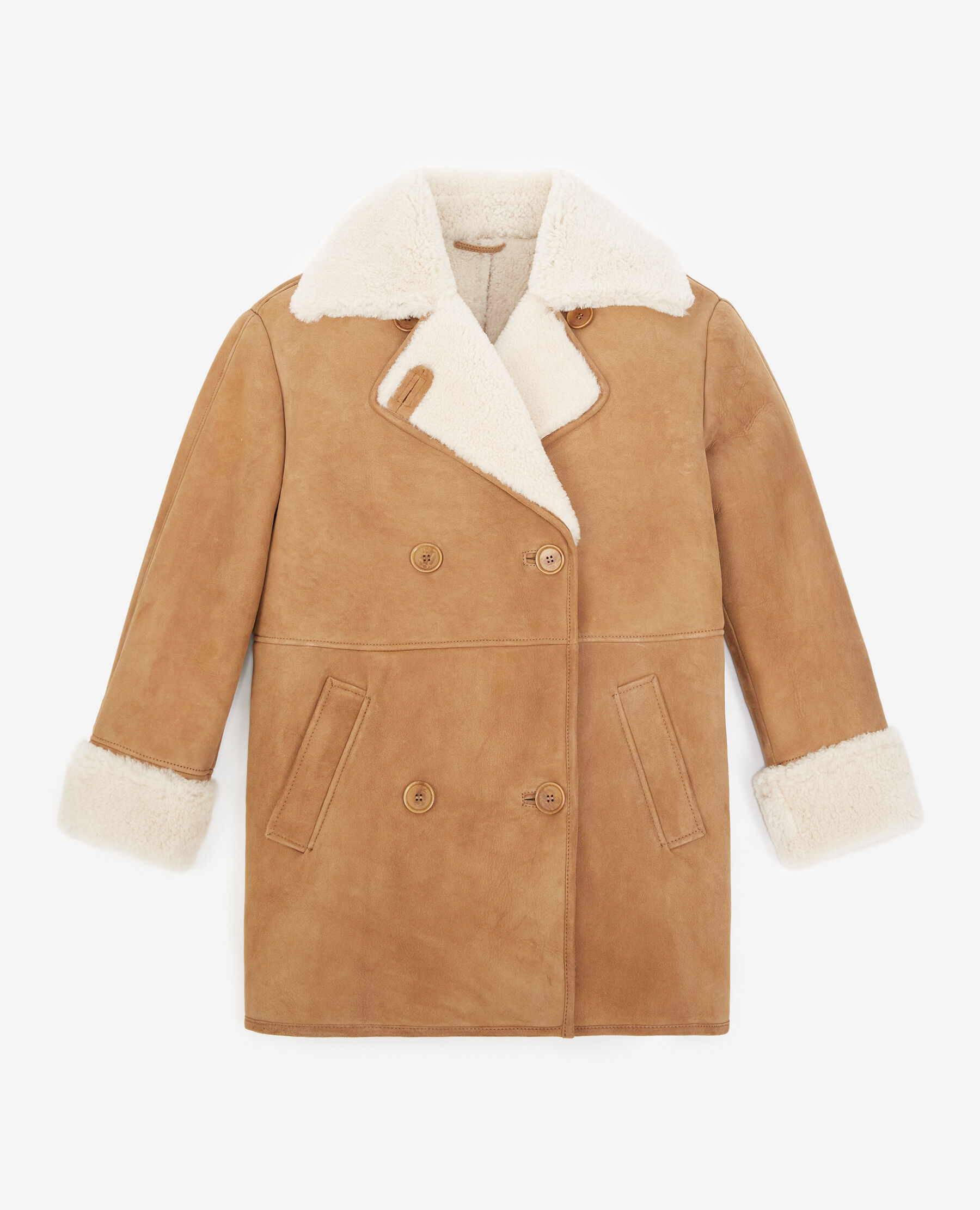 Kooples sale shearling jacket