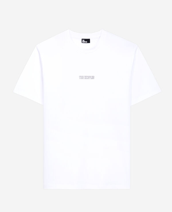 t-shirt blanc avec logo
