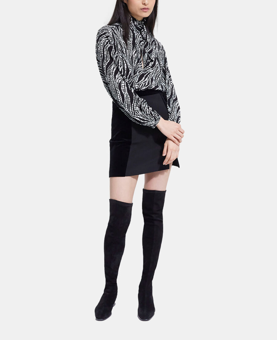 short black skirt