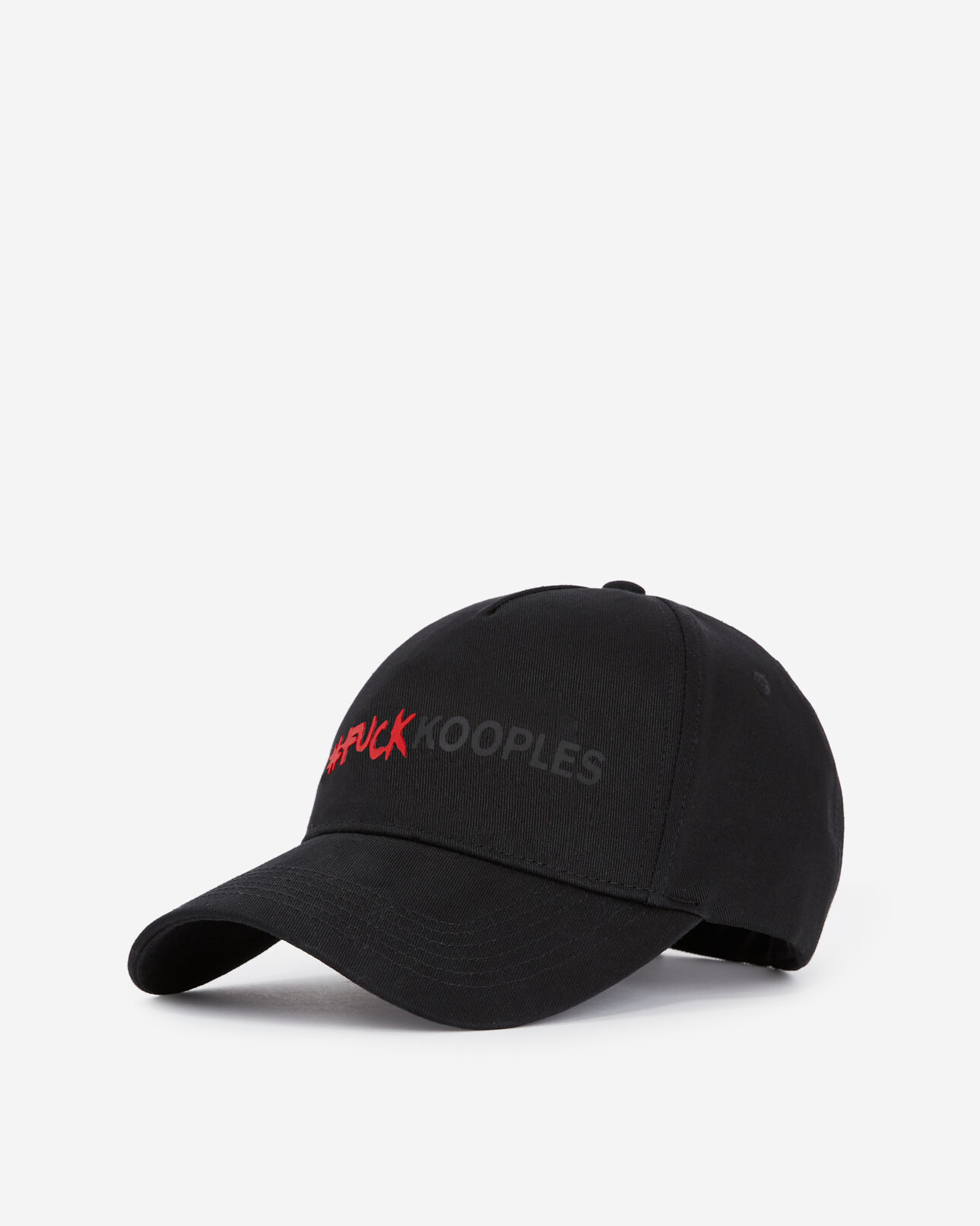 The Kooples MIXTE BLACK casquette logo noire