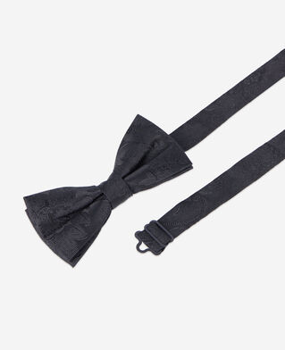 The Kooples HOMME BLACK nœud papillon en soie noir