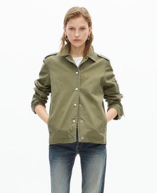 The Kooples FEMME KAKI veste kaki