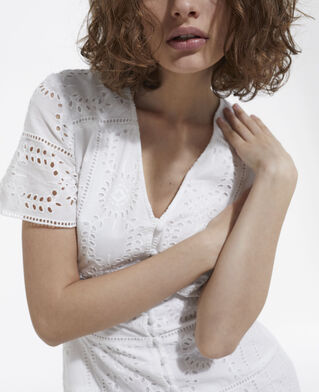 The Kooples DAMEN WHITE kurzes kleid weiß