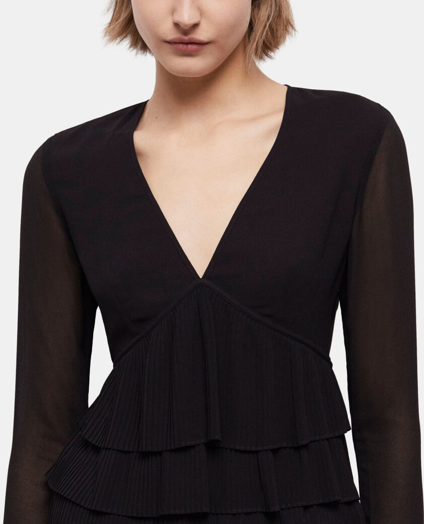 The Kooples WOMEN BLACK black blouse