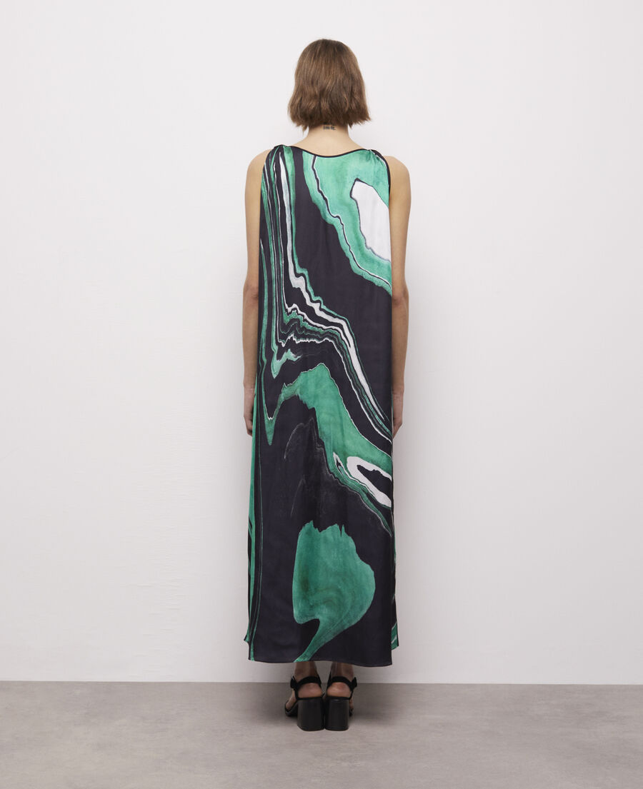 printed long dress