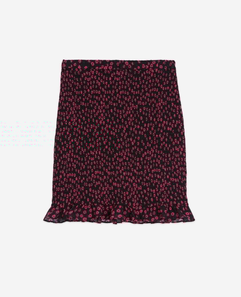 The Kooples FEMME PINK jupe courte imprimée