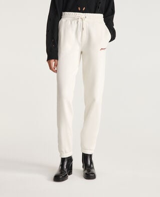 The Kooples MUJER ECRU chándal crudo con estampado what is