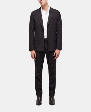 The Kooples MEN BLACK black wool suit jacket
