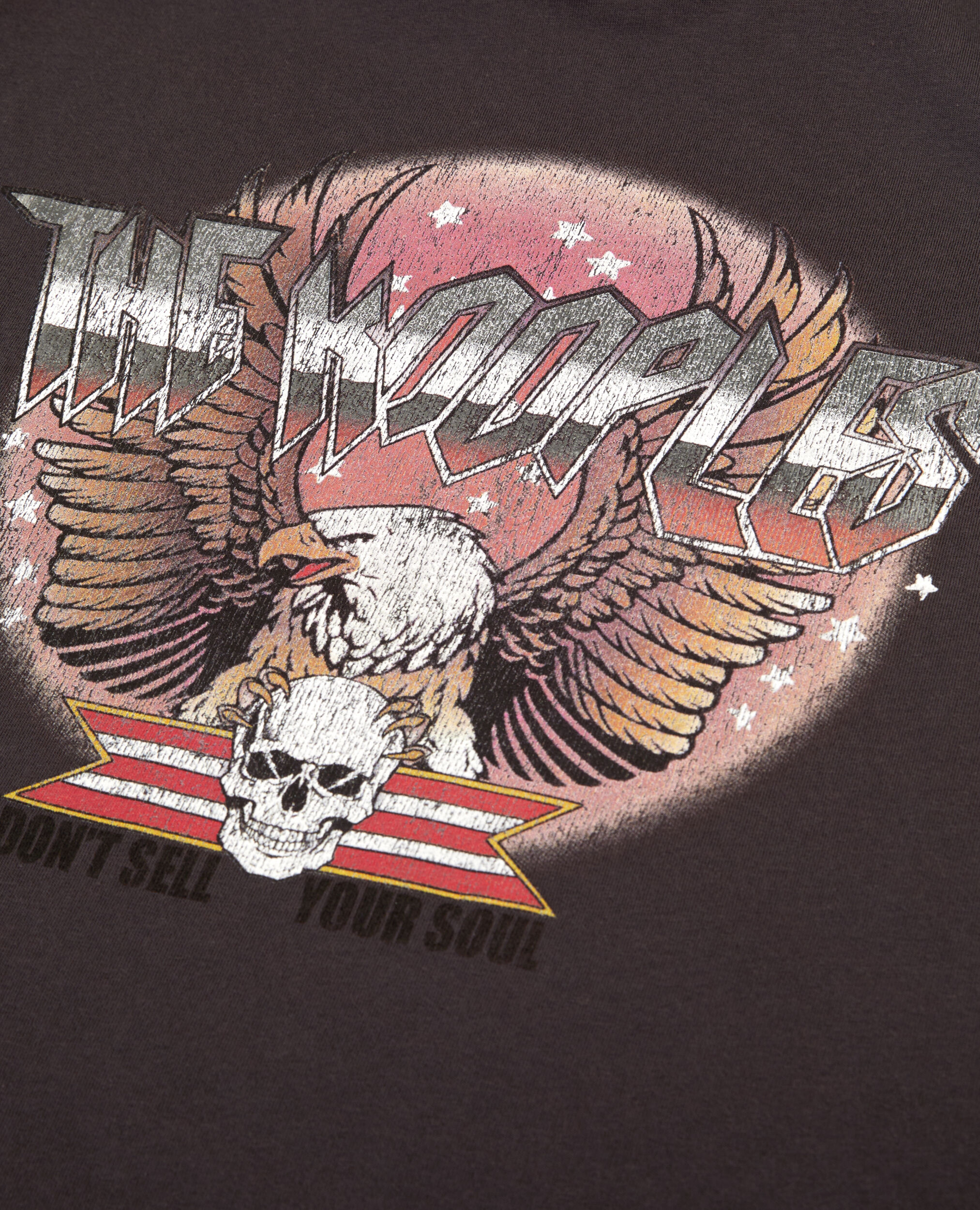 Carbon grey t-shirt with Rock eagle serigraphy, CARBONE, hi-res image number null