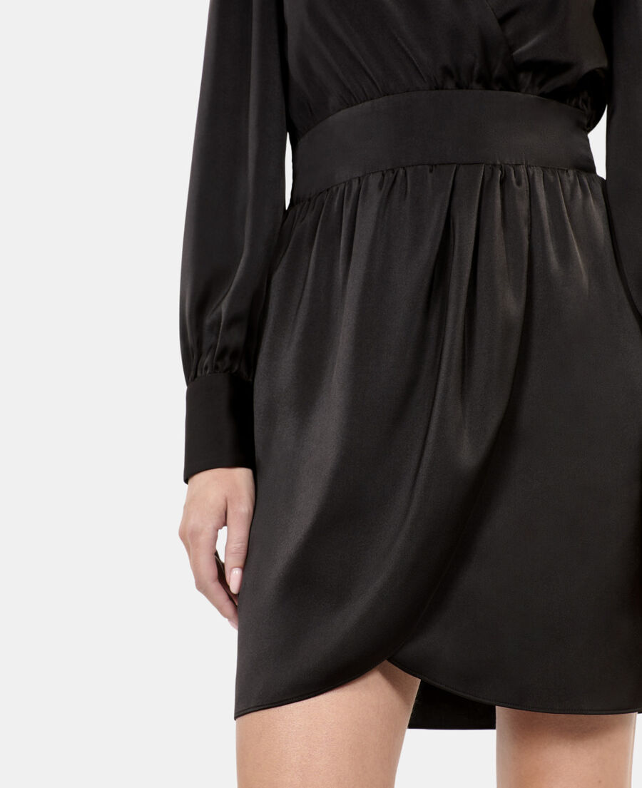 The Kooples FEMME BLACK robe courte noire