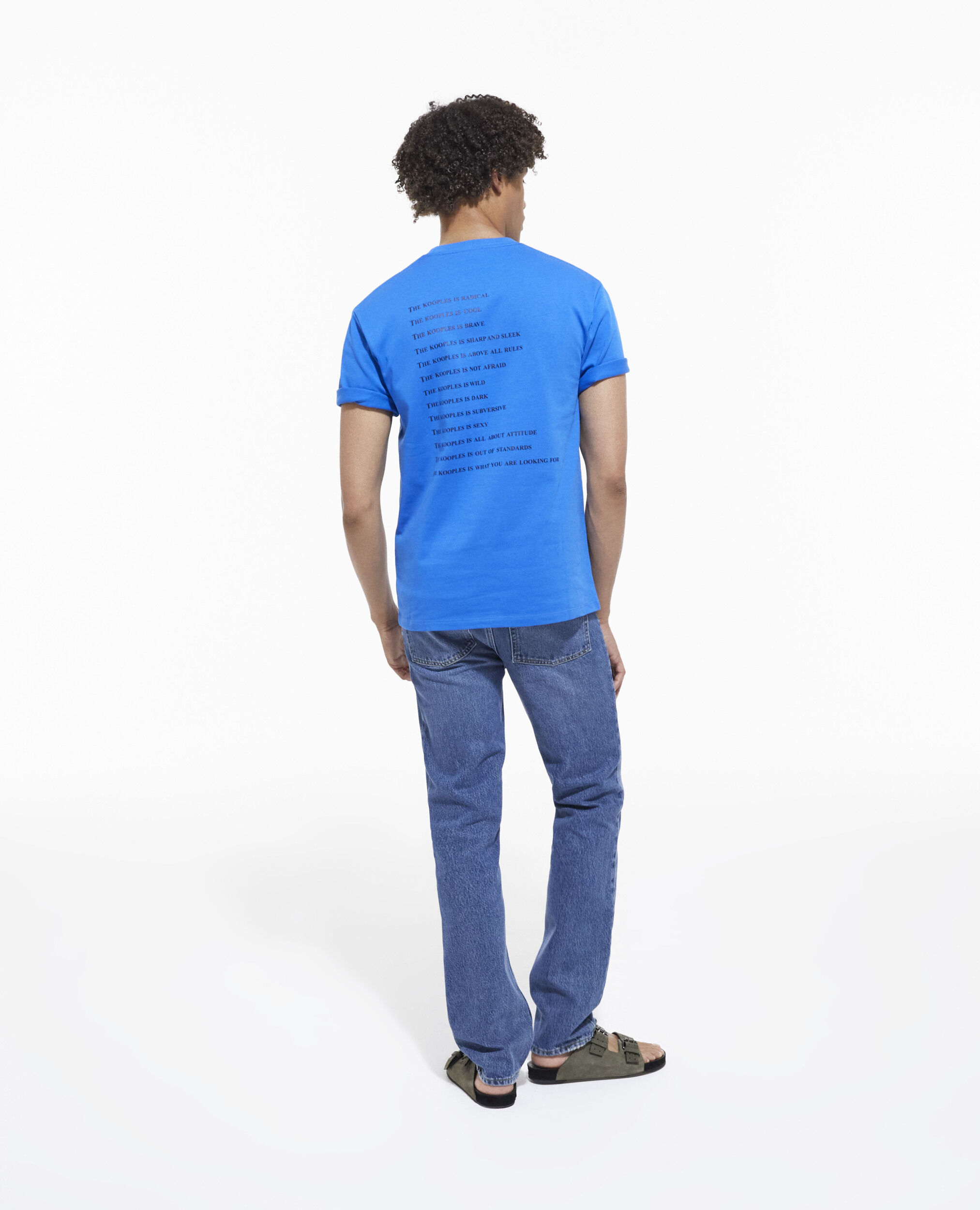 NEWCO T-shirt MODA UOMO Camicie & T-shirt Casual Blu navy/Bianco L sconto 78% 