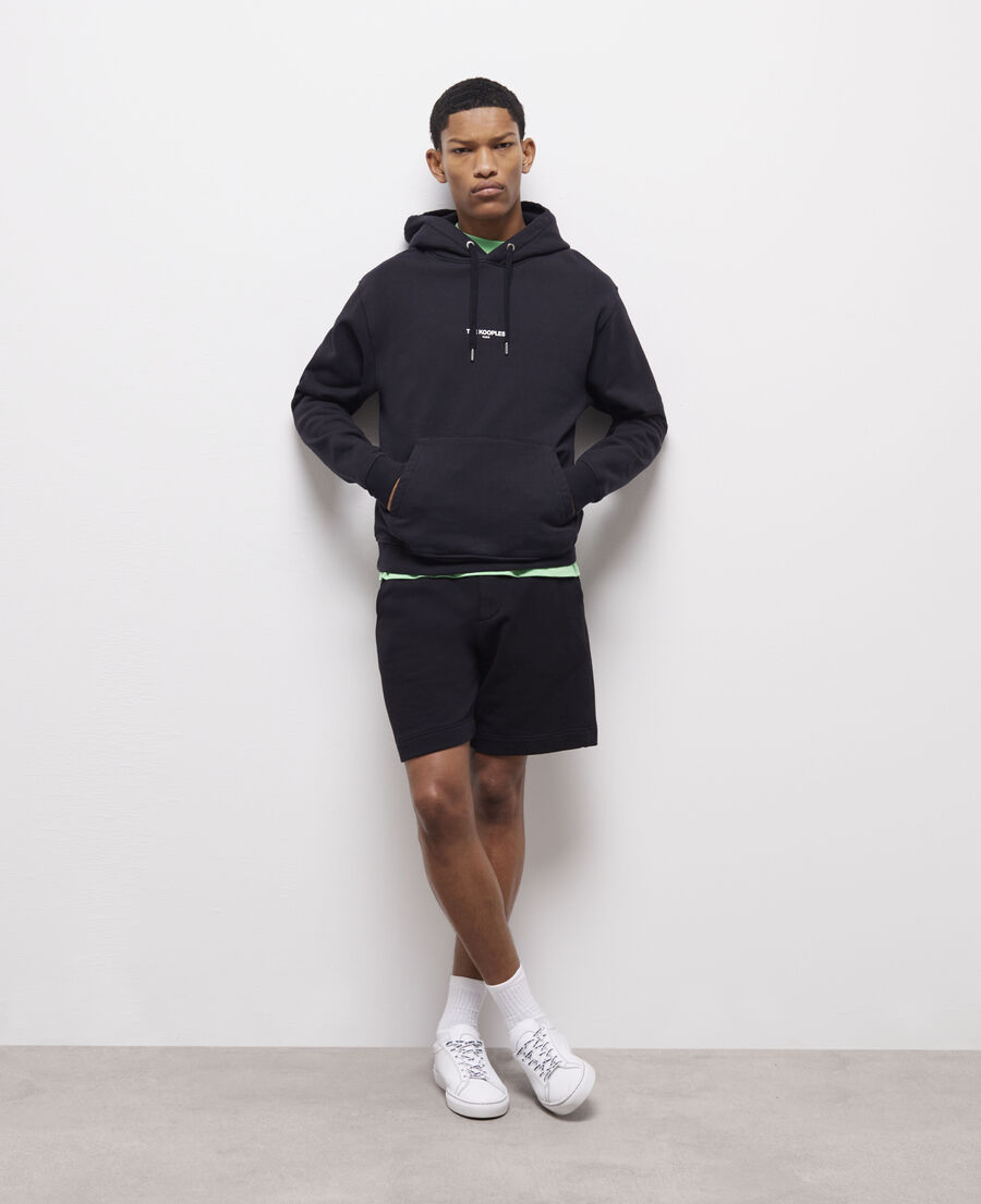 short molletonné noir
