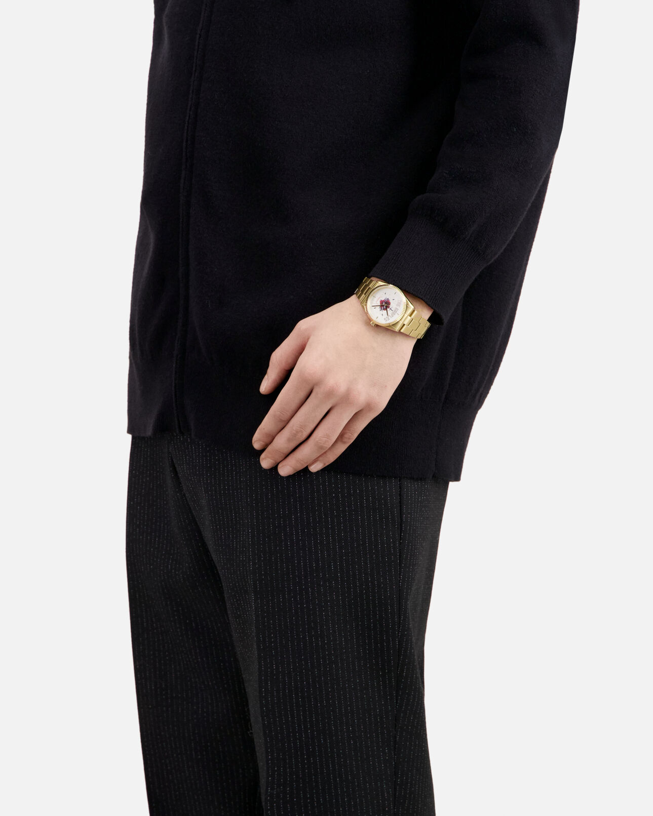 The Kooples MIXTE GOLD montre heart - dagger dorée
