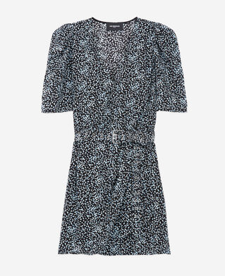 The Kooples DAMEN INK BLUE kurzes blaues kleid