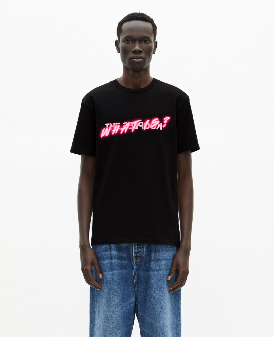 The Kooples H BLACK men's what is black t-shirt