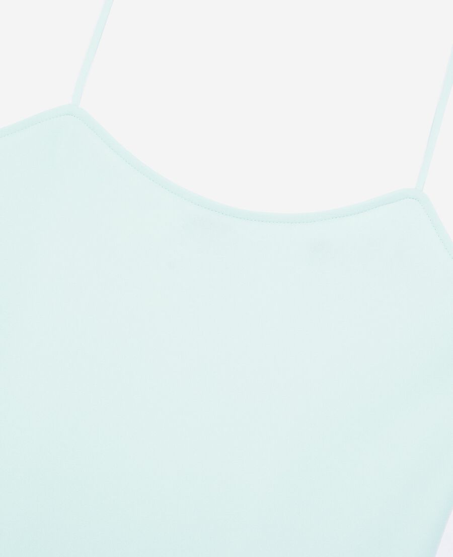 The Kooples WOMEN BABY BLUE light blue camisole