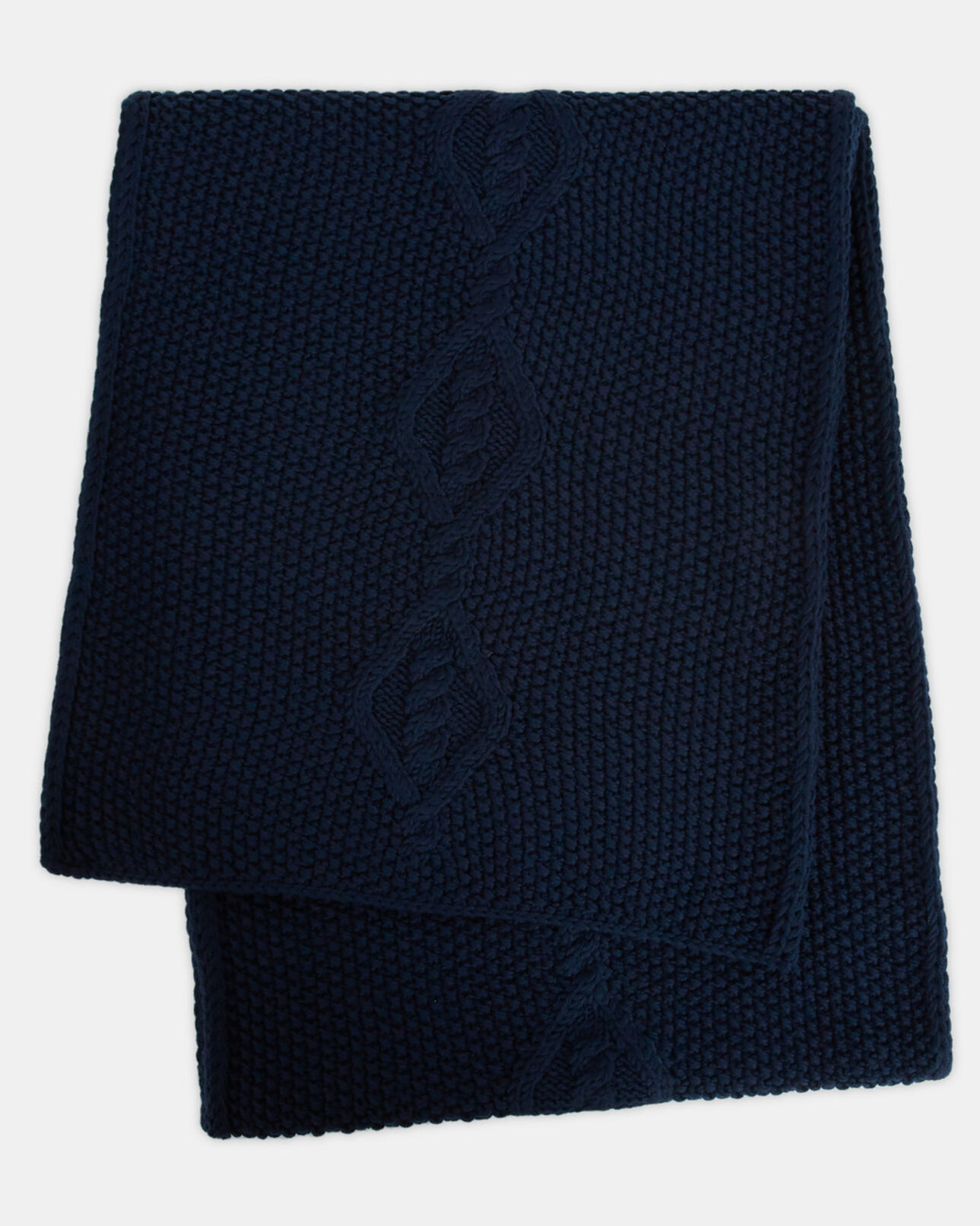 The Kooples MIXTA BLUE bufanda lana azul