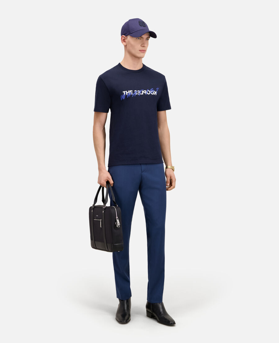 men's blue what is t-shirt