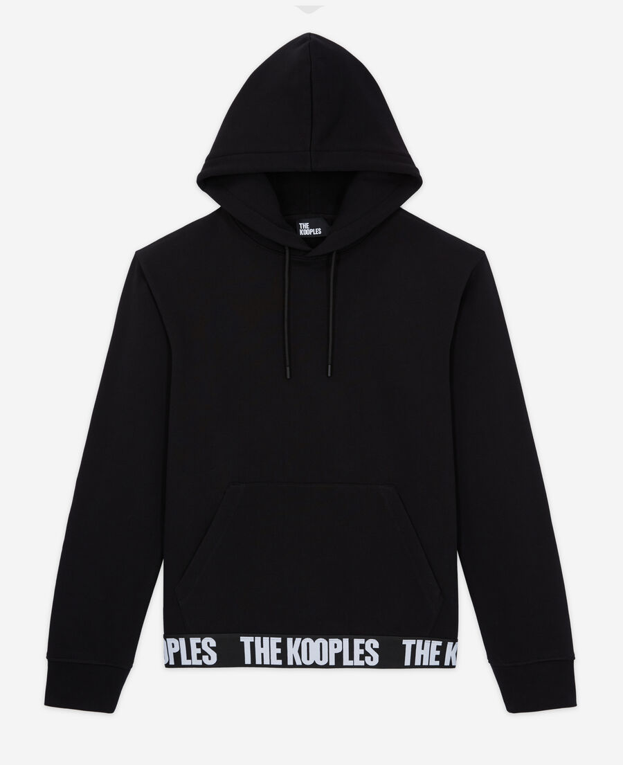 the kooples black logo sweatshirt