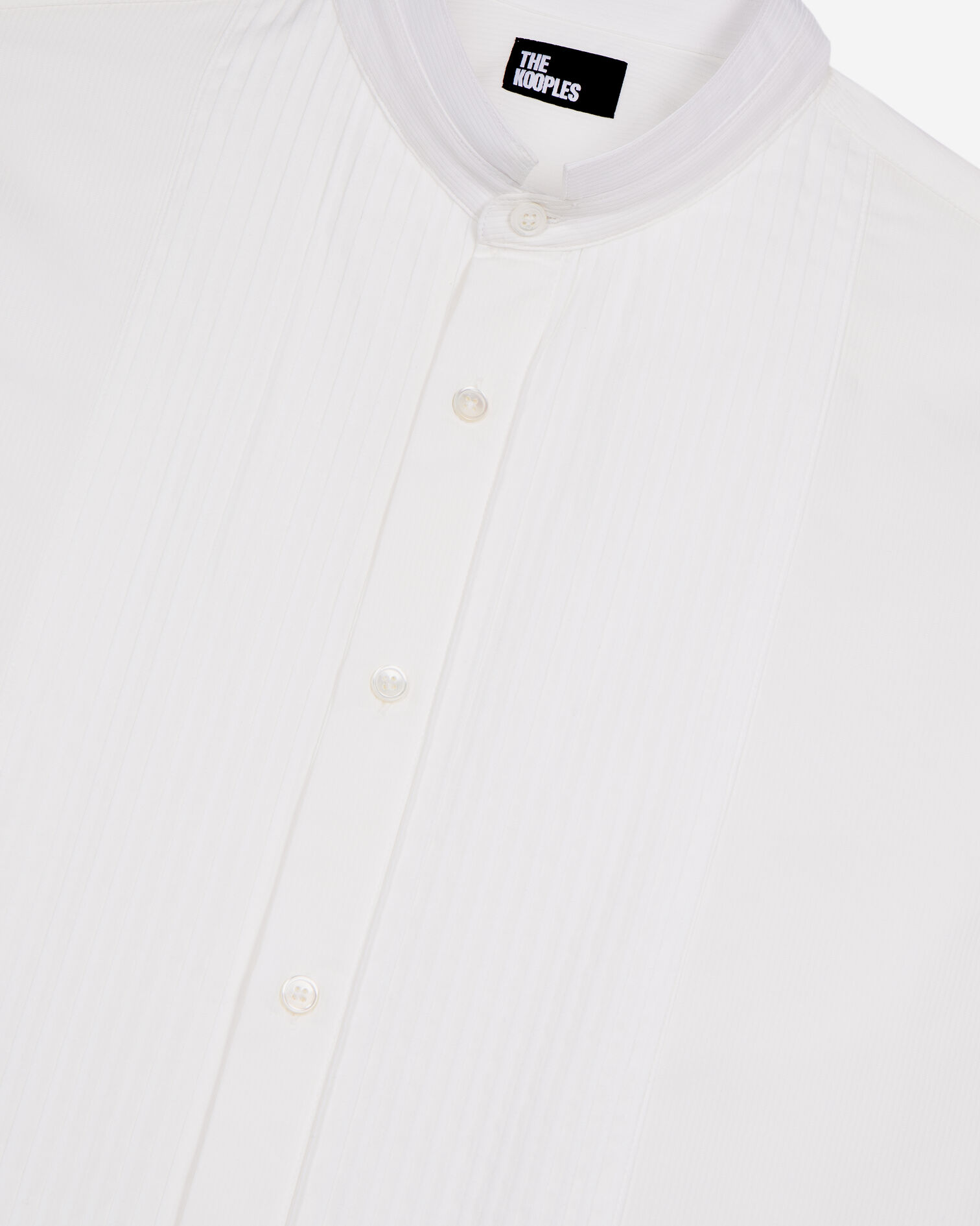 White formal shirt, WHITE, hi-res image number null