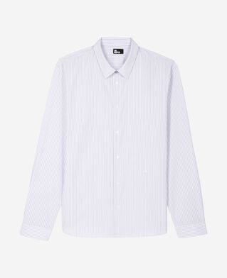 The Kooples MEN BLUE WHITE light blue pinstripe shirt