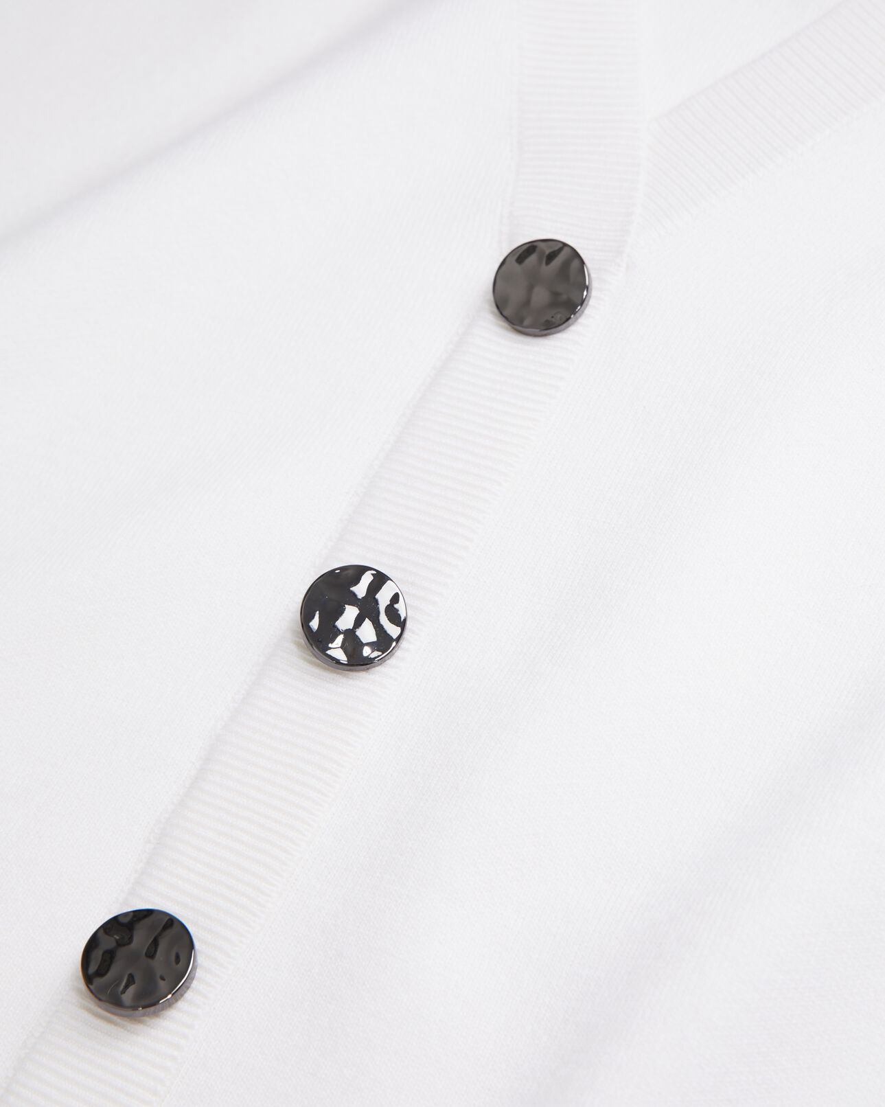 The Kooples FEMME ECRU pull avec boutonnage dans le dos
