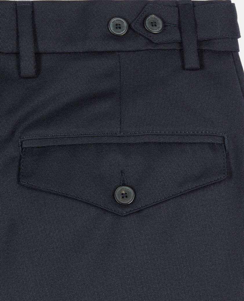 The Kooples HOMME DARK NAVY pantalon bleu marine