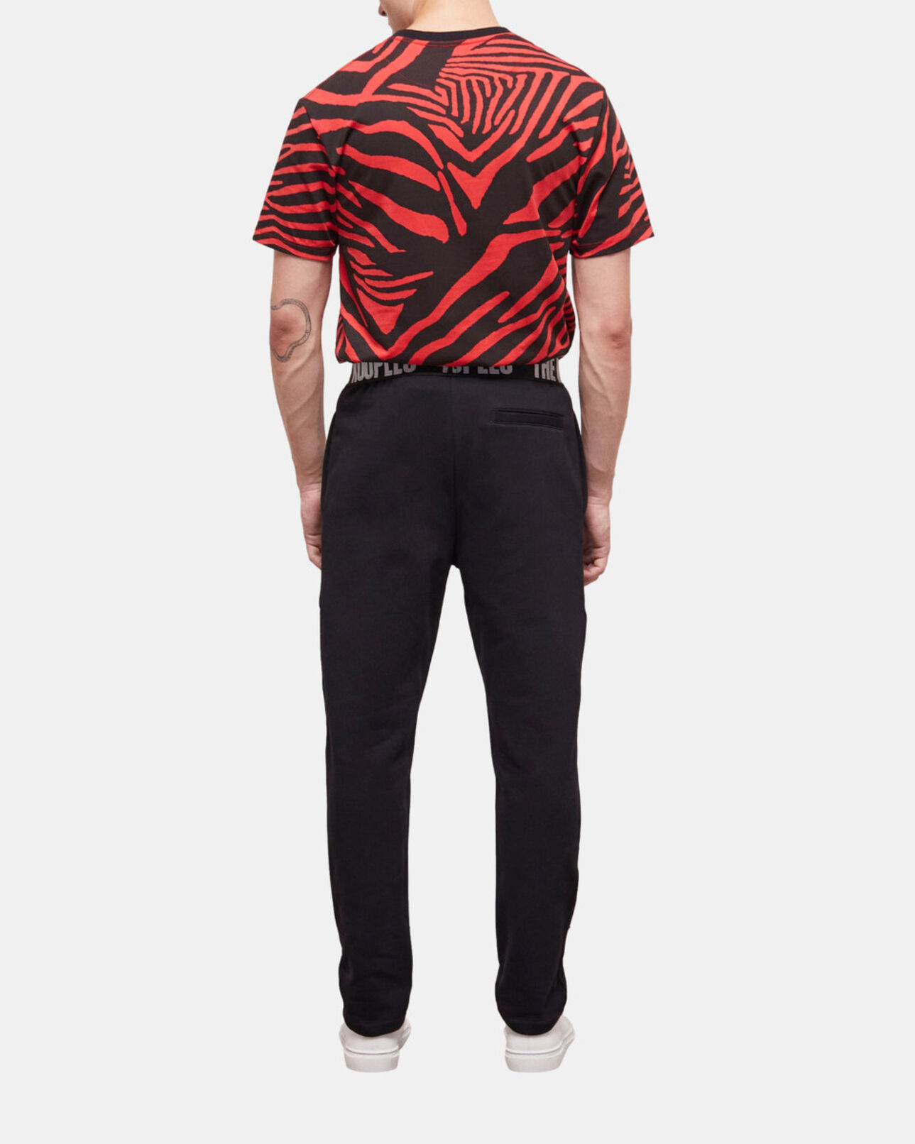 The Kooples HOMME BLACK pantalon logo the kooples noir